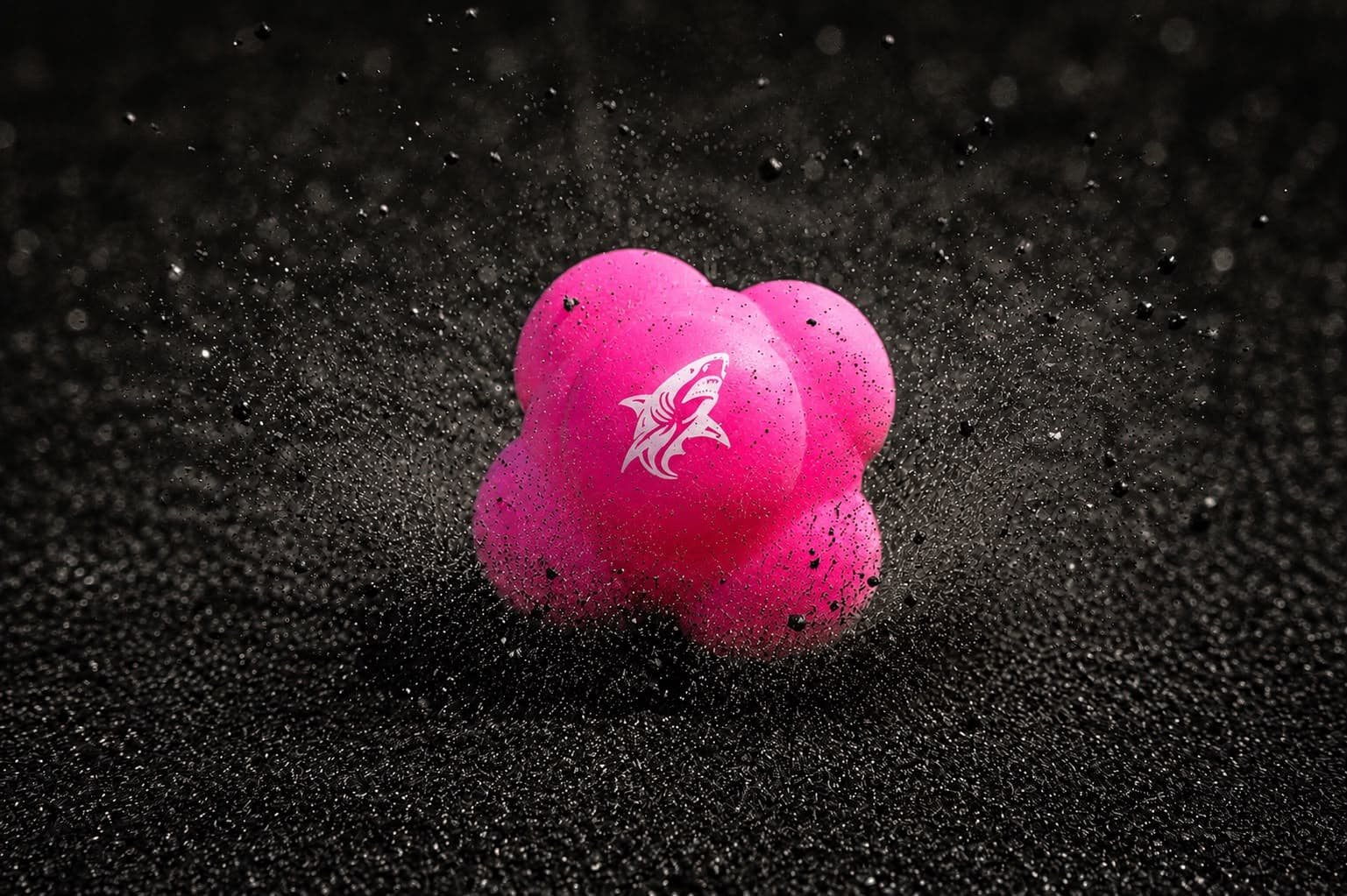Bola de Reação Rosa Choque