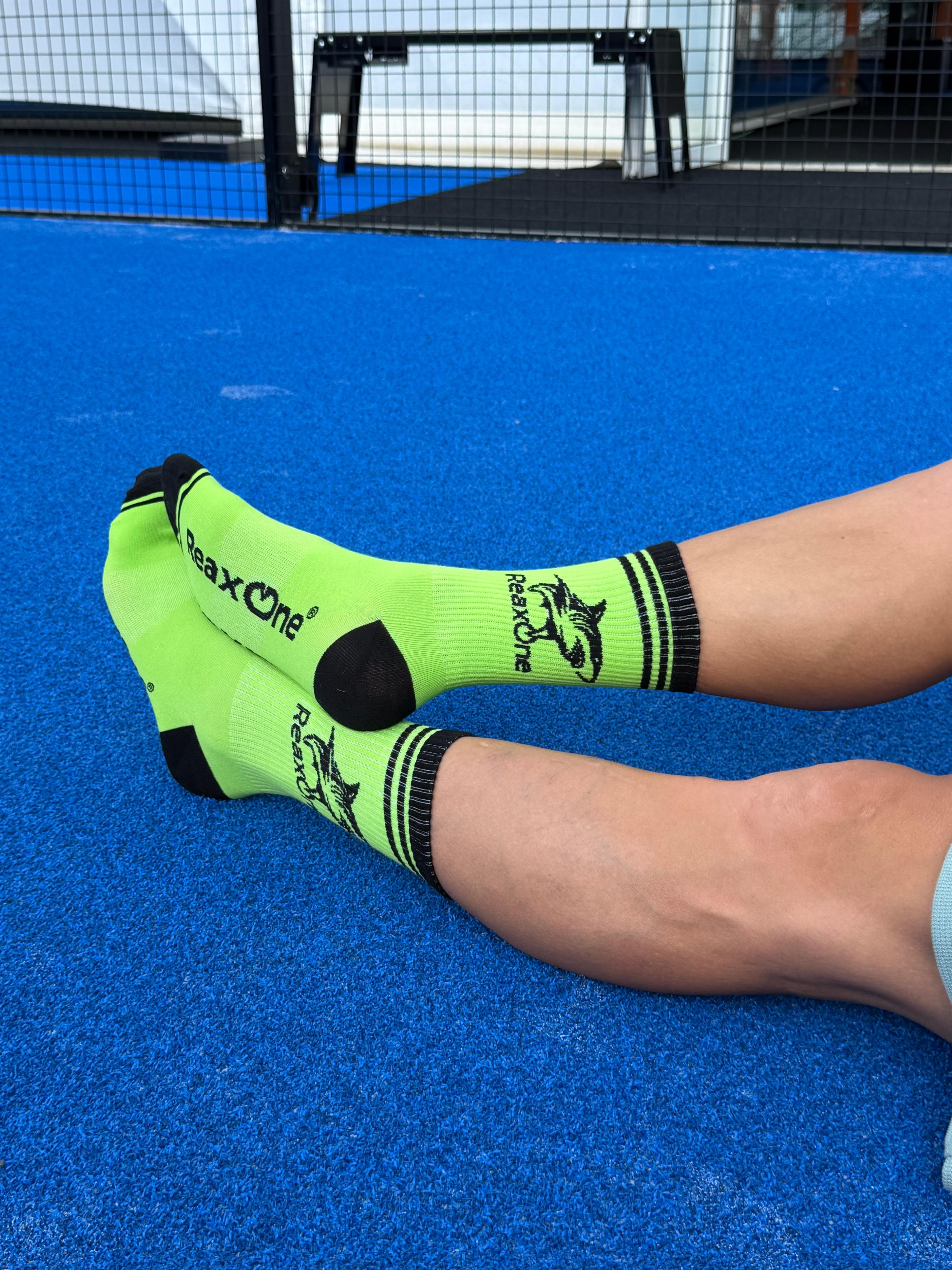 MEIAS REAXONE — PERFORMANCE & CASUAL. VERDE